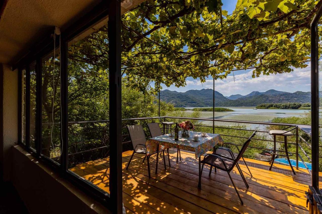 Lake House Buric Vranjina Bagian luar foto